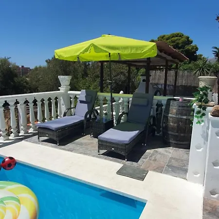 빌라 Don Giovanni Fuengirola, Piscina Privada Y Vistas Al Mar Y A La Montana 푸엔히롤라
